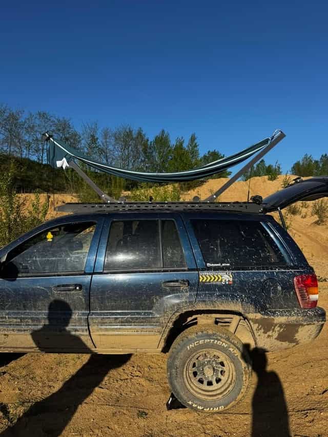 Offroad - držák hamaky na střechu CAD/DXF/STL