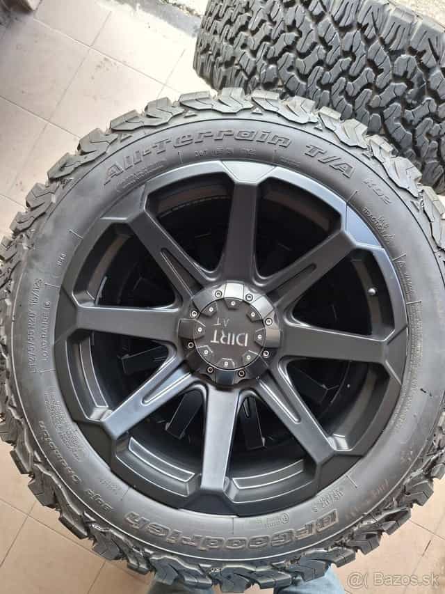 DIRT AT 20˝ disky + pneumatiky