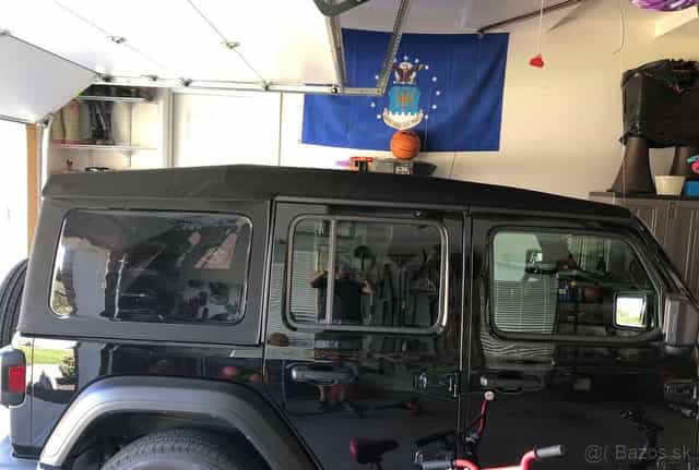 Jeep Wrangler JL 4 Door Black Premium Soft Top Complet 22r