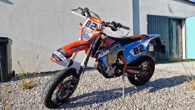 KTM 450EXC SUPERMOTO 2019 AKRAPOVIČ
