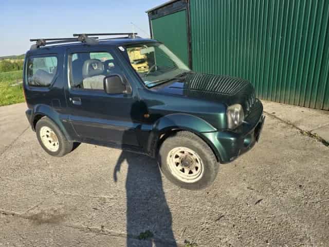 suzuki jimny jimmy 1.3i rok 2001 59kw zelena farba