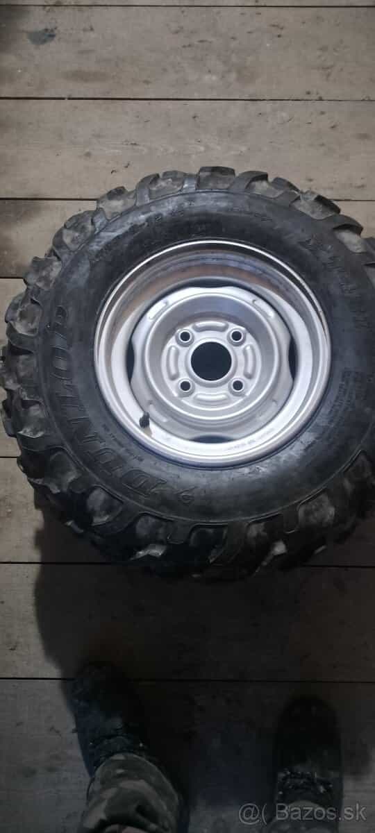 gumy z diskami na štvorkoku