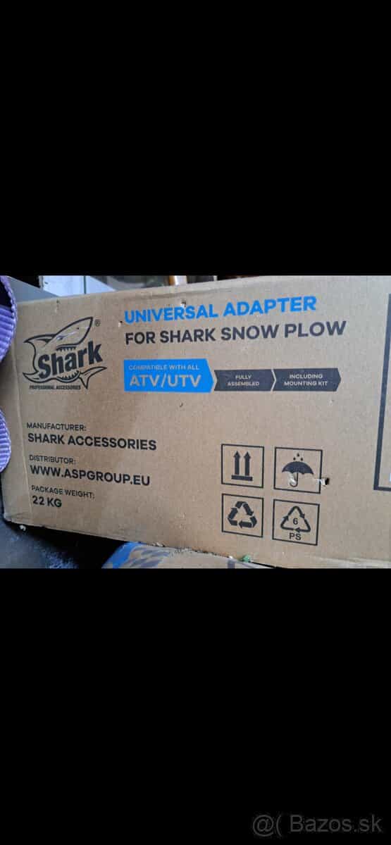 Snežny pluh Shark 52” 132cm