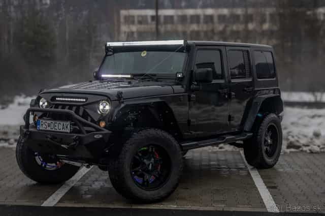 Jeep Wrangler Unlimited JK 3.6 V6 USA dovoz, 4x4, 4‑dverový