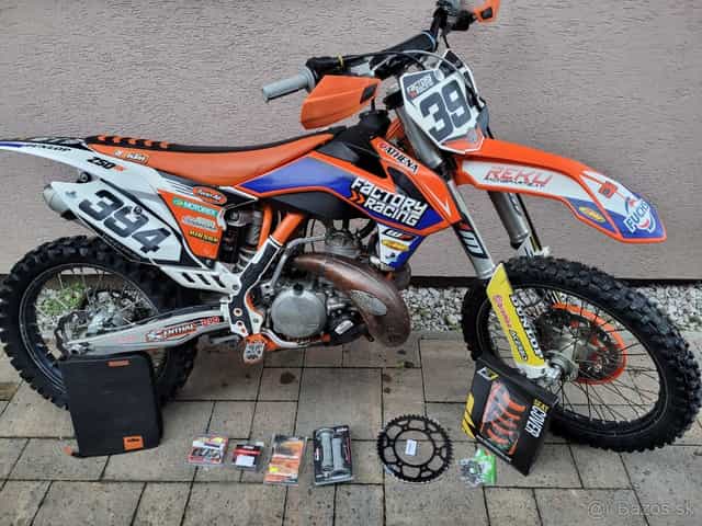 KTM SX 250 motocross 2T racing 2015
