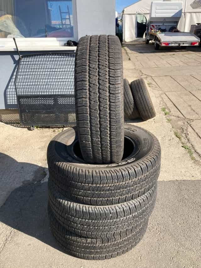 Pnematiky WRANGLER 255/75R17 GOOD YEAR 7,5 mm M+S
