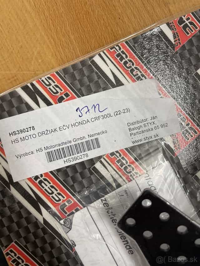Honda CRF300L  držiak EČV