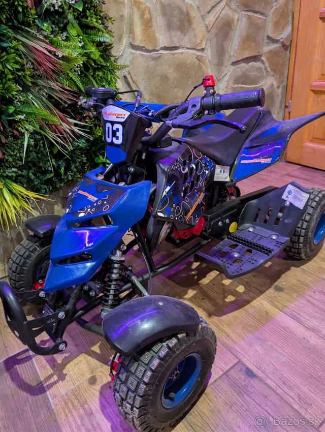 Detská benzínová 4kolka tuning