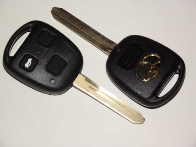 Toyota autokluč obal kluča tlačítka spínače