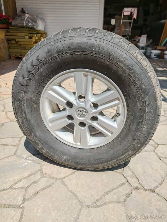 Hliníkové disky Toyota Hilux