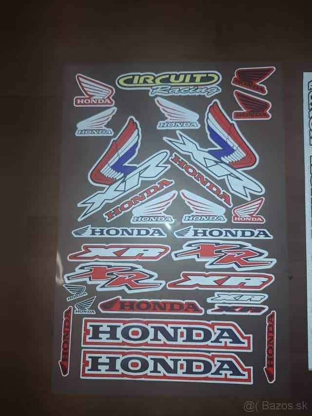 Nalepky Honda XR