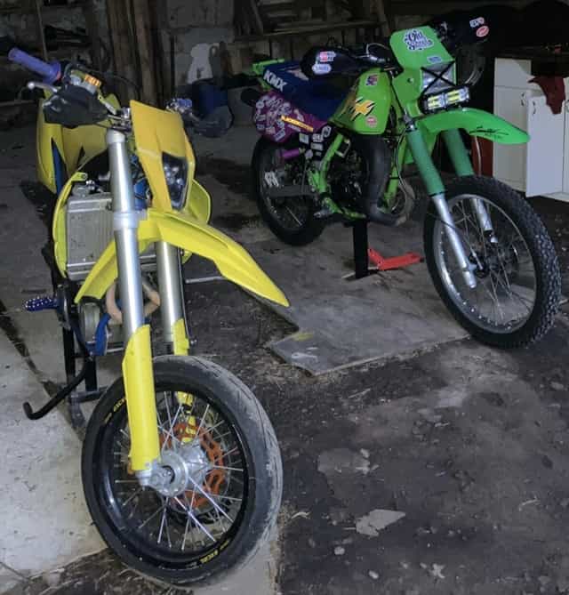 ‼️ Kawasaki kmx 125 ❗️Husaberg fe 650 ‼️