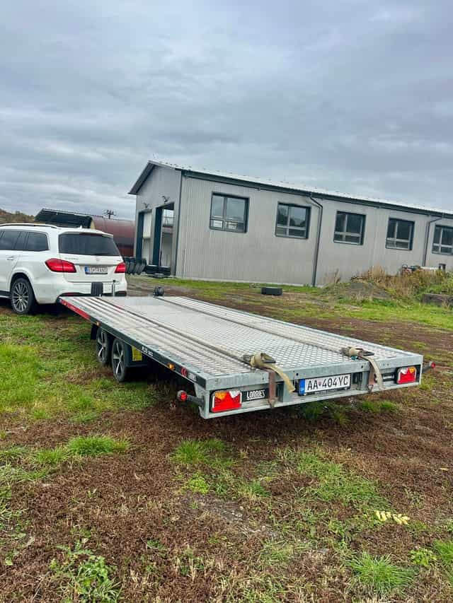 PRENÁJOM - Príves na prepravu vozidiel