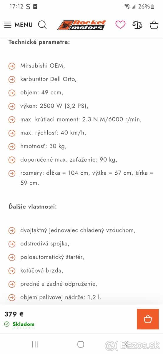 Predám detskú štvorkolku