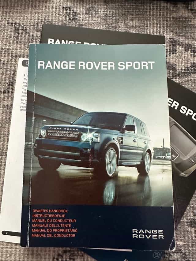 Príručka Range Rover Sport L320