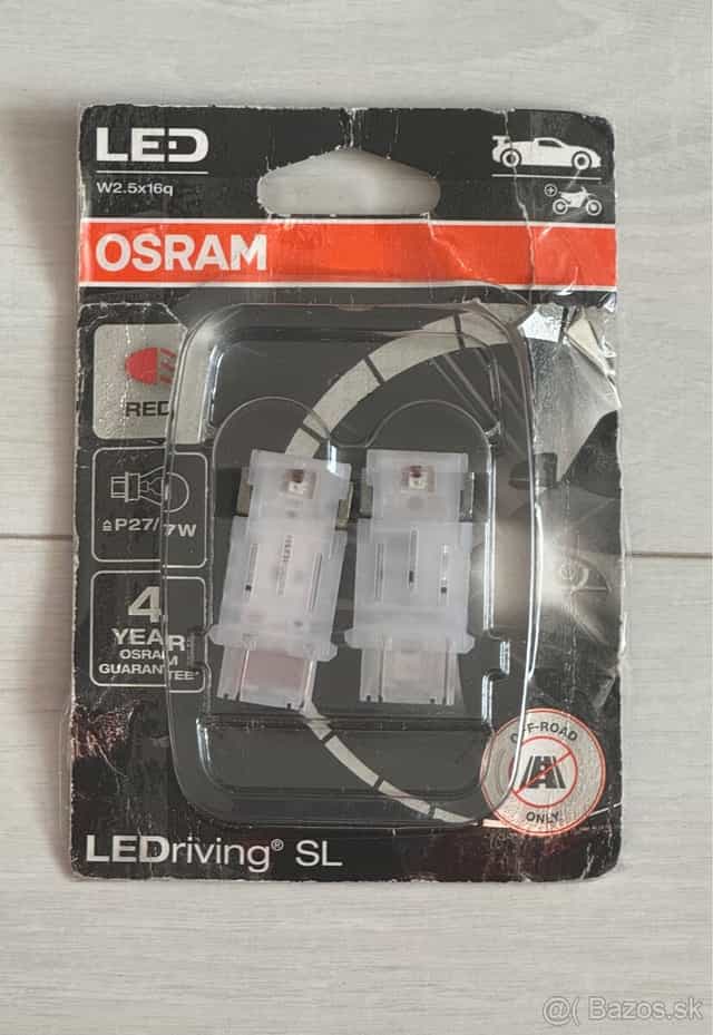 Osram LED P27 červená