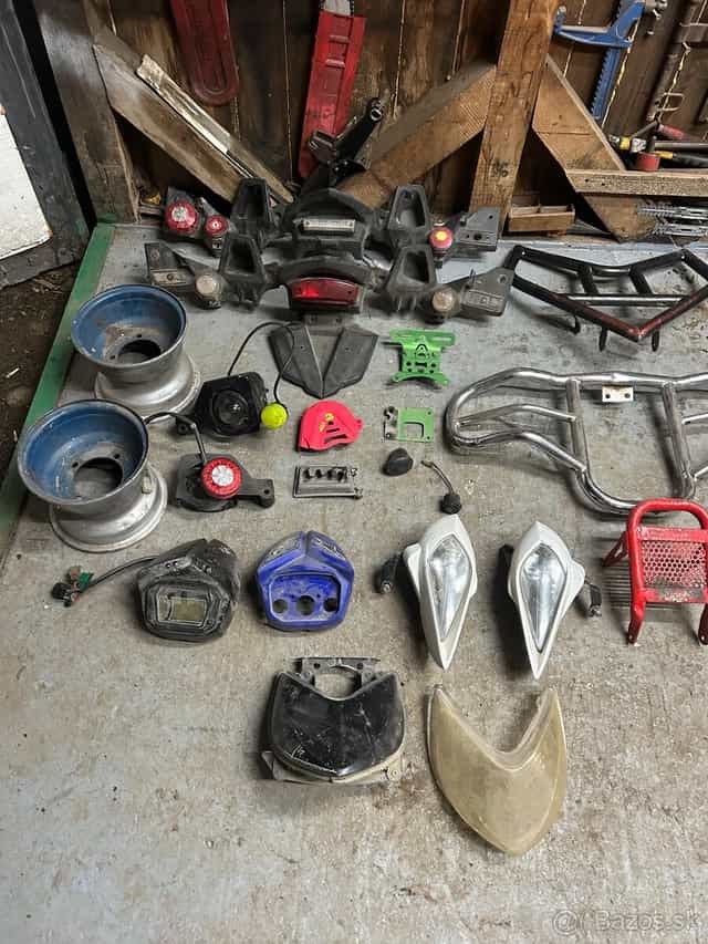 Predám diely Access tomahawk 400 / Yamaha yfz 450