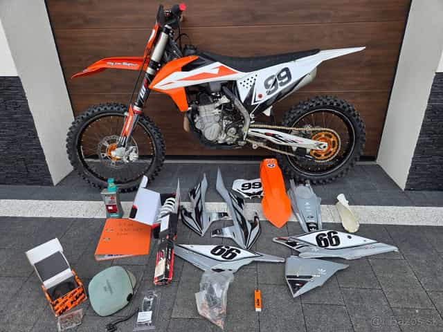 Ktm sxf 450 2019 naj. 137 hodin od nova zachovaly stav
