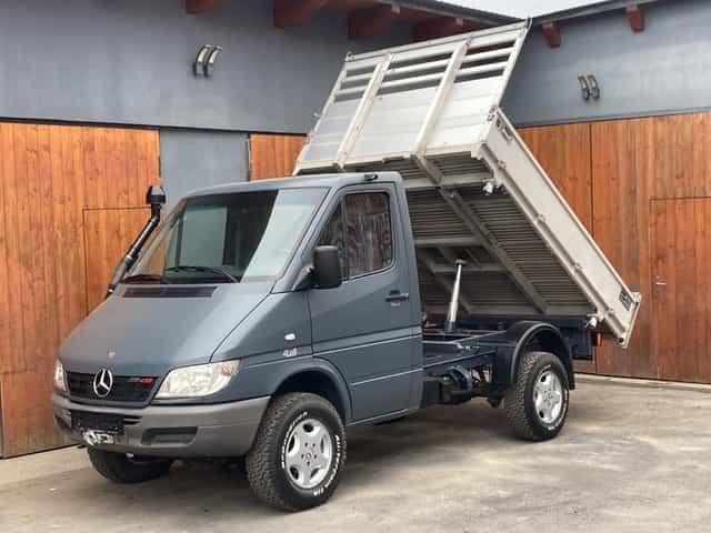 MERCEDES SPRINTER 316 4X4 2,7TD 3stranný sklápěč