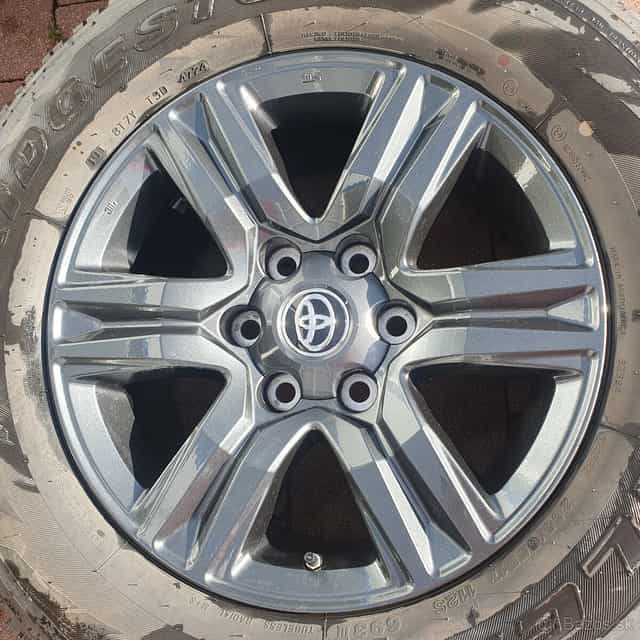 Alu disky Toyota hilux R 17, 6x 139,7