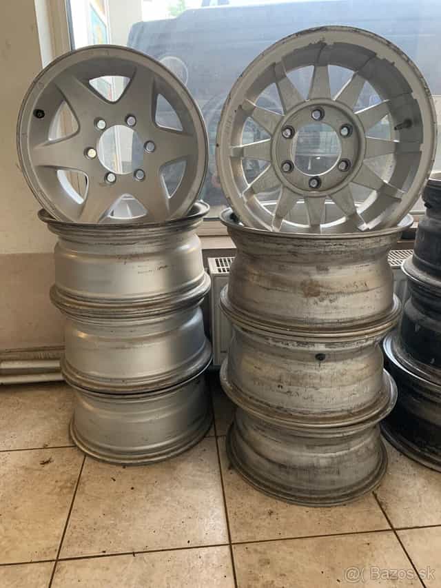 ZLIATINOVÉ DISKY 6X139,7 r15