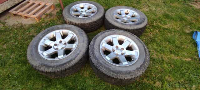 disky R20x9, snímače tlaku, 5x139,7 pneu AT 275/65R20