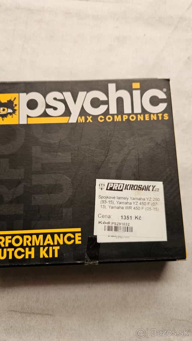 Yamaha yz450f yz250 spojkové lamely