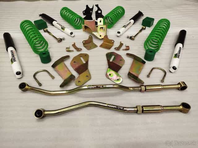 Jeep Wrangler JK 2006+, Podvozková sada + prísluš. 4" lift