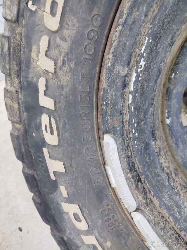 Predám disky s pneumatikami r15