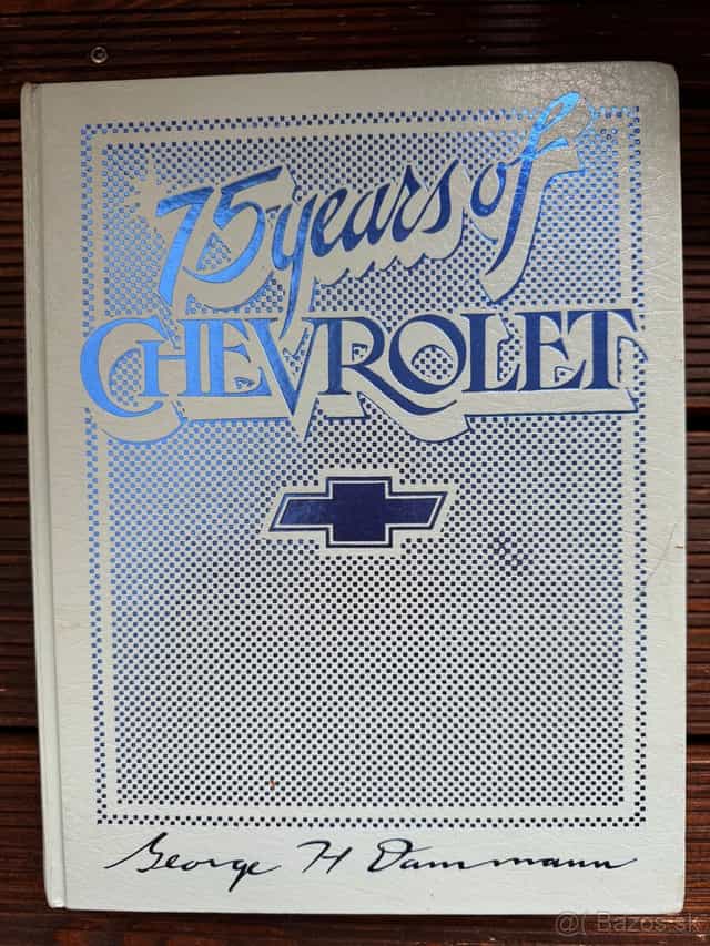 CHEVROLET 75 let originální sběratelská publikace