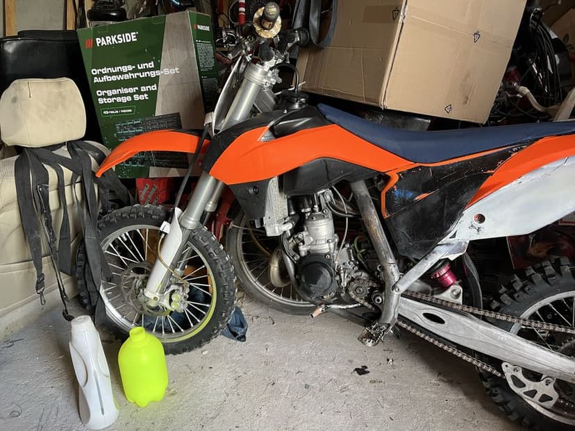 KTM SX 85 2014 6 viteze Roti 17/14 Cross Motocross Schimb cu GSR 600