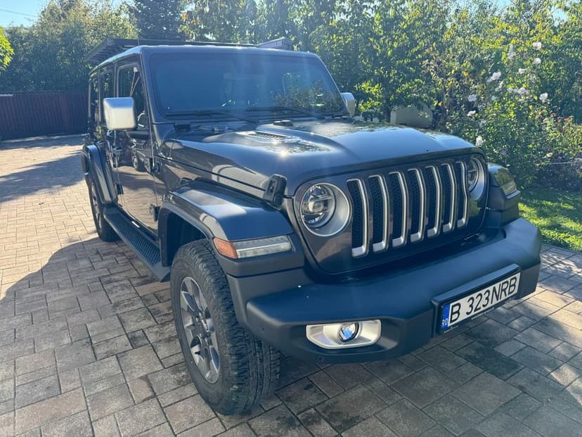 Jeep Wrangler 2,2 CRDi, 2020, Hardtop+Softtop, Overland, ACC, piele