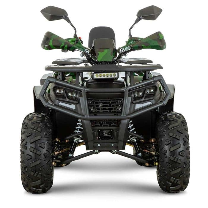 Atv 150cc RockRider Deluxe 8" semi-automat 4T benzina verde camo