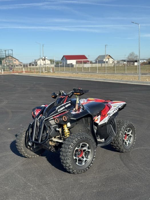 Can am renegade 800r numar negru (nu cf moto,polaris,linhai)