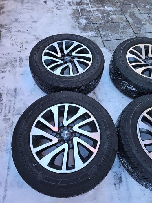 Jante originale Nissan Navara D23 r18 bicolore