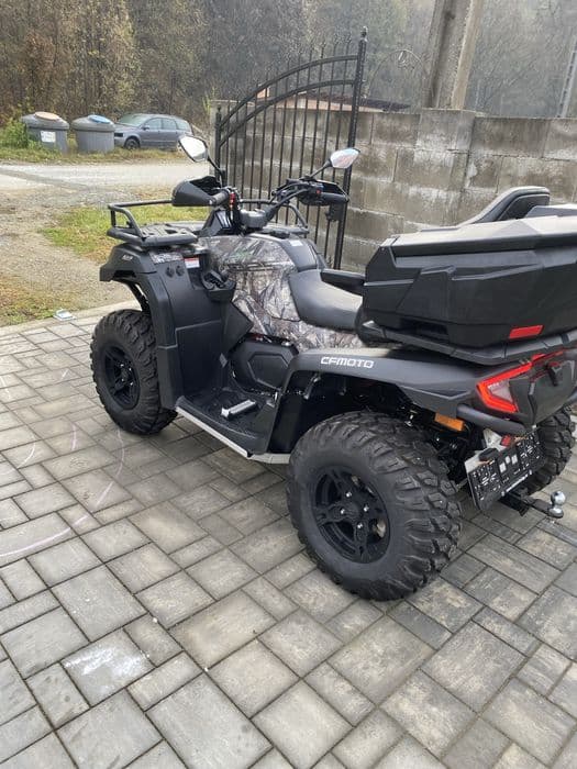 CF Moto 625 Touring 680 km fara zgirieturi sau carenaze rupte