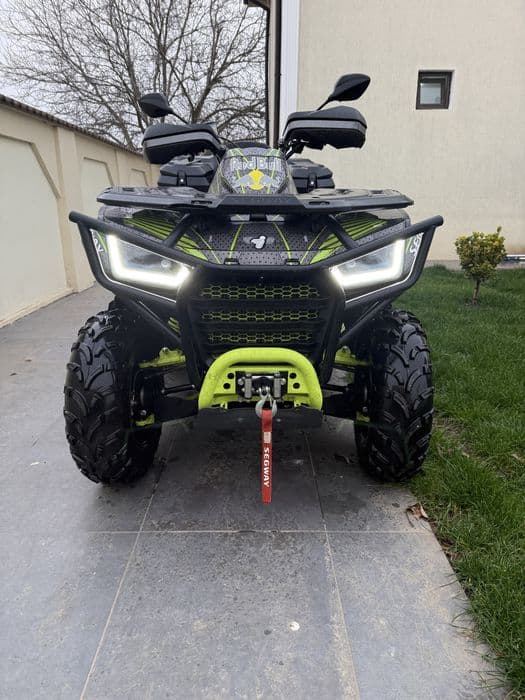 ATV 600 Segway AT6 L (varianta lunga) + platforma pentru transport ATV