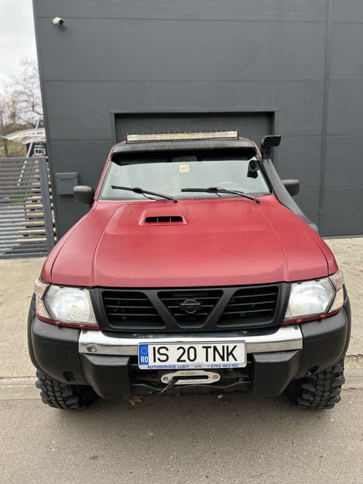 NISSAN Patrol m57//Piele//Silverstone//Troliu