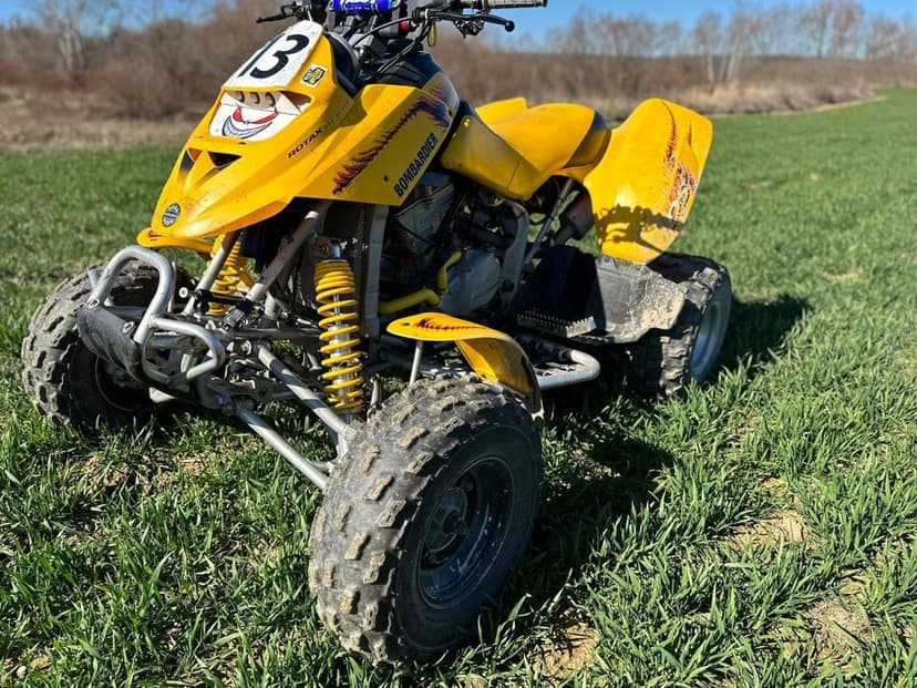 Atv Bombardier/Can am Ds650  nu, suzuki ltz, ltr, raptor, ak4