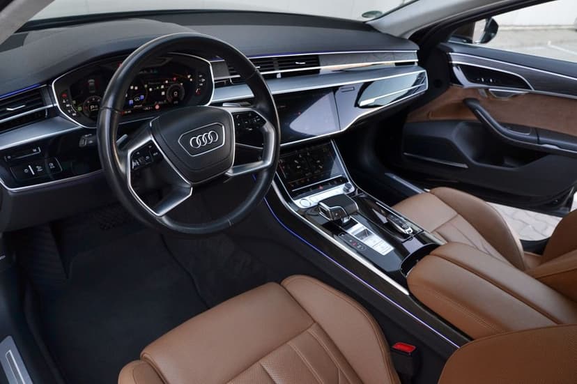 Audi A8 Long 3.0 d  Quattro   farurile full Laser Panoramic