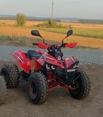 Atv 125cc jrh nu prea a fost folosit atat de mult