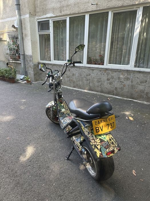 Scuter electric inmatriculat