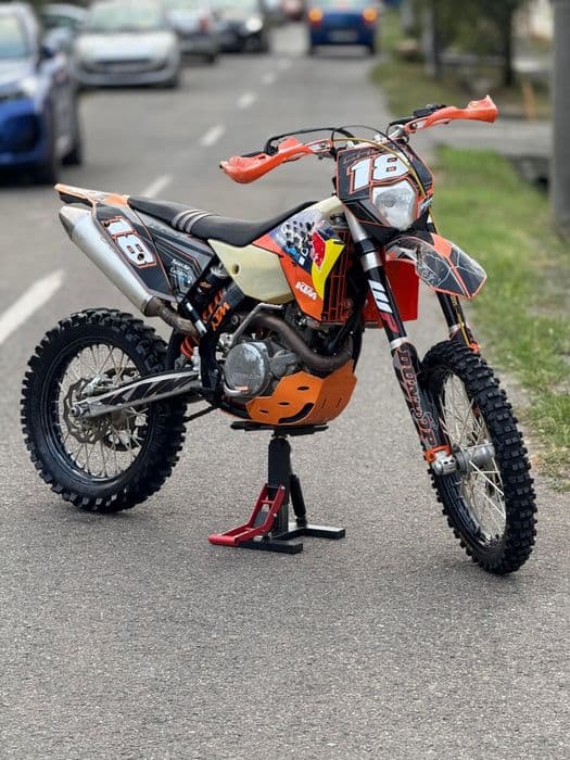 Vand KTM 450 EXC Enduro înmatriculat Nr negru/Pornire buton/2999€neg!
