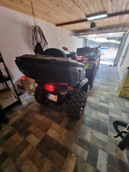 Vând atv cf moto 520 aproape nou, accept schimb cu model nou