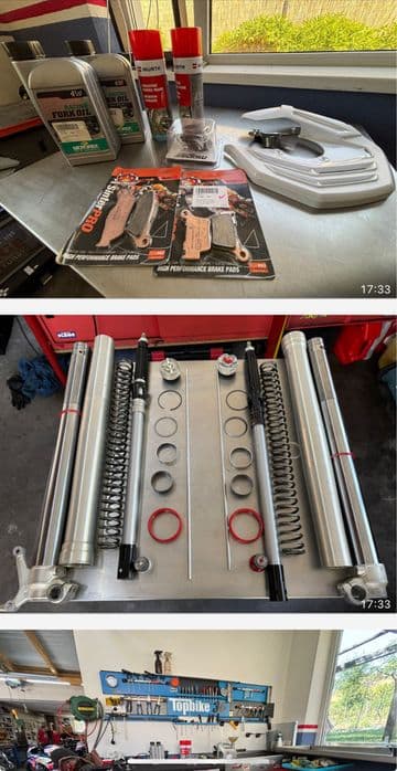 Ktm exc 300 tpi 2023 suspensii 0 ore