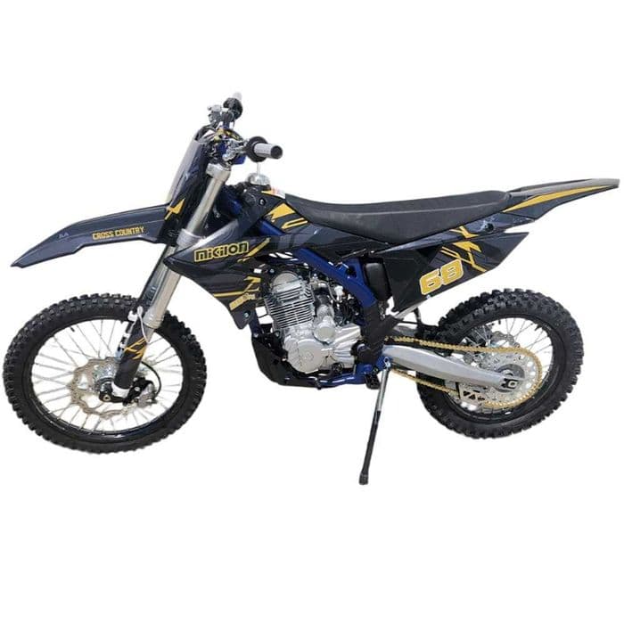 Motocicleta cross MZK Mikilon 250cc 21/18 4T benzina negru/galben