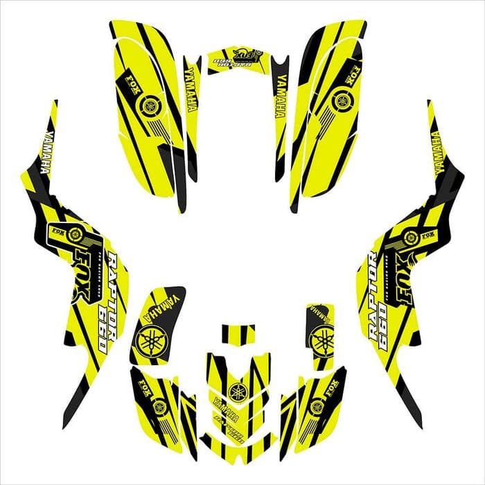 Stickere Autocolant YAMAHA RAPTOR 350 660 700
