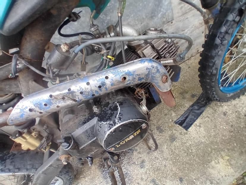 Vând sau schimb cross 125cm