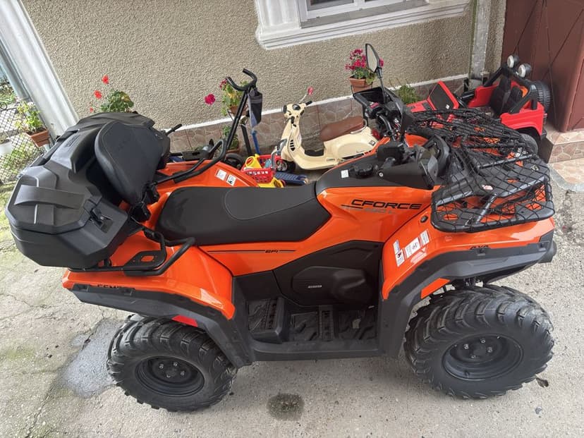 Cf moto 450l,euro5,garantie,1400 km!!