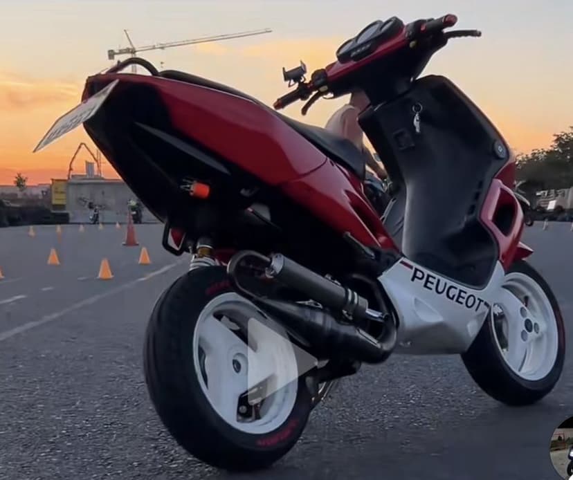 Scuter peugeot speedfight 2 wrc Variante Auto